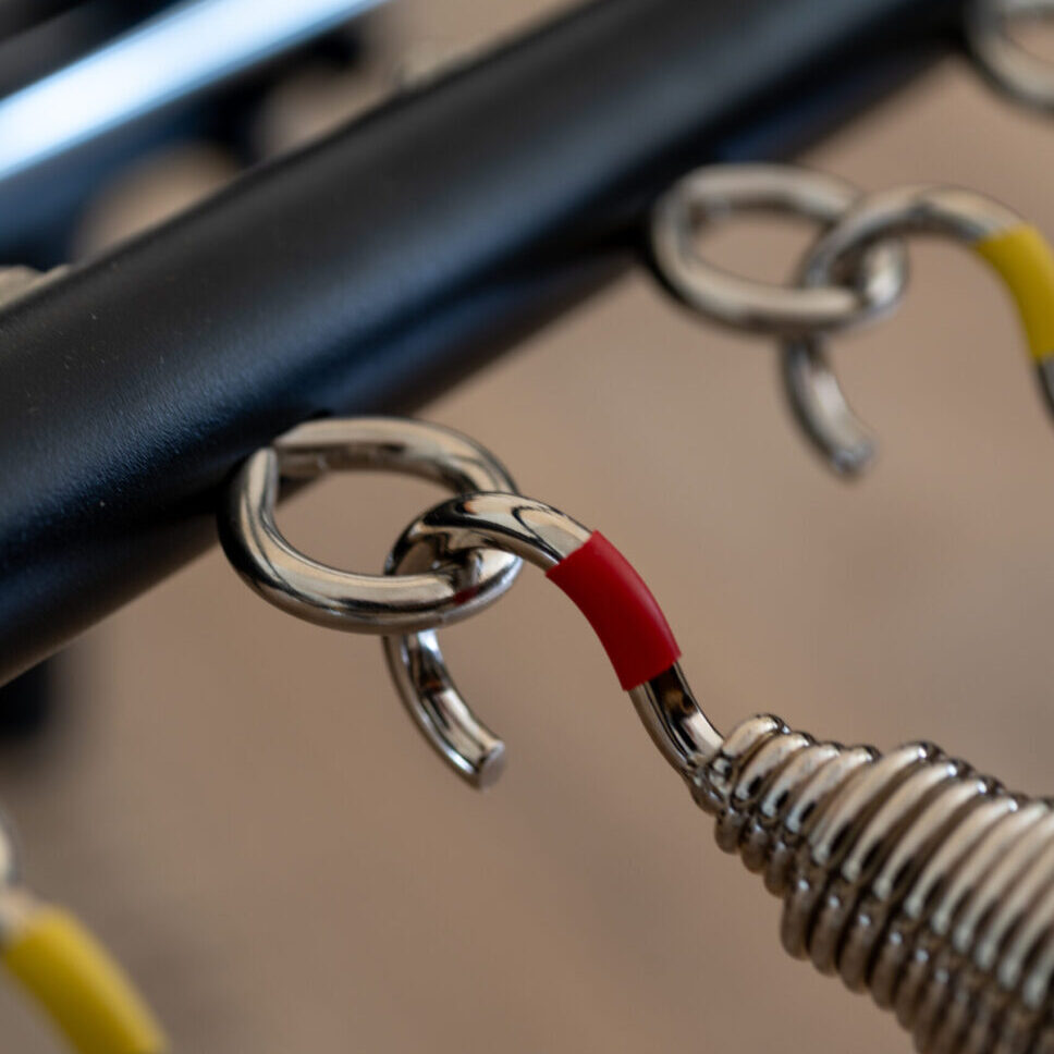 Van ziekenhuisbed naar Reformer Vroege Reformer gebaseerd op een ziekenhuisbed met veren.